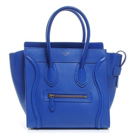 celine cobalt blue bag